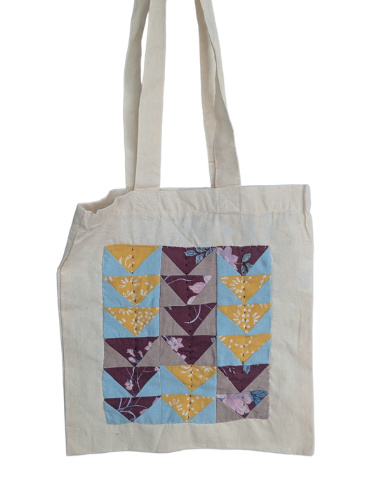 Flying Geese Patchwork Tote