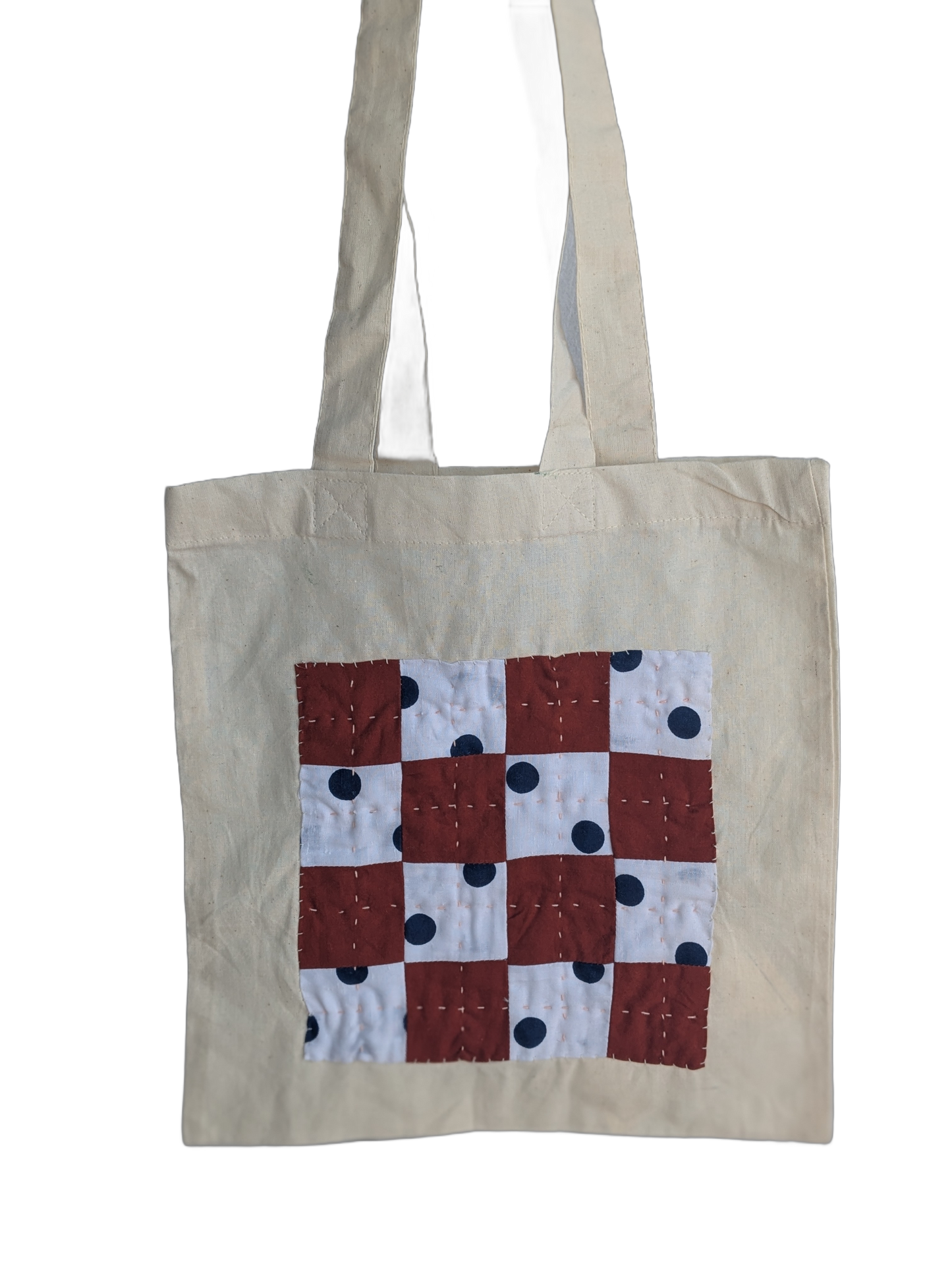 Checkerboard Patchwork Tote
