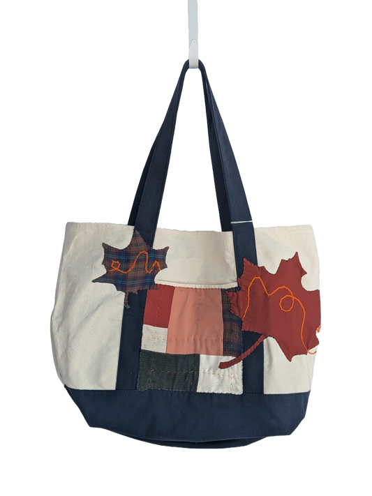 Fall Breeze Patchwork Tote