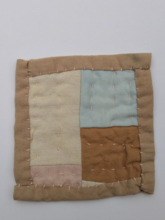 Naturally Dyed Mug Rug