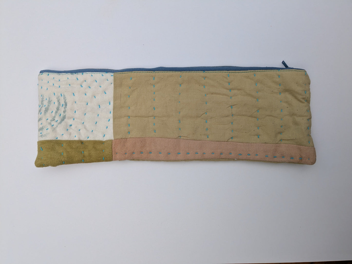 Indigo Waves Pencil Pouch