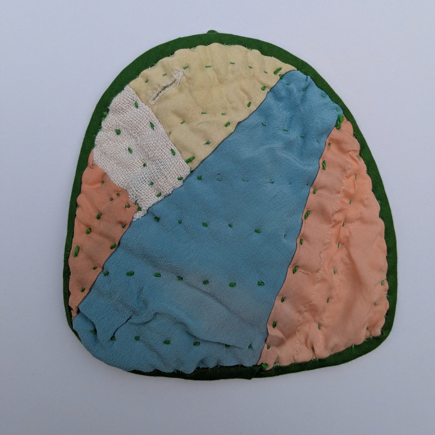 Hand-stitched Silk no. 6