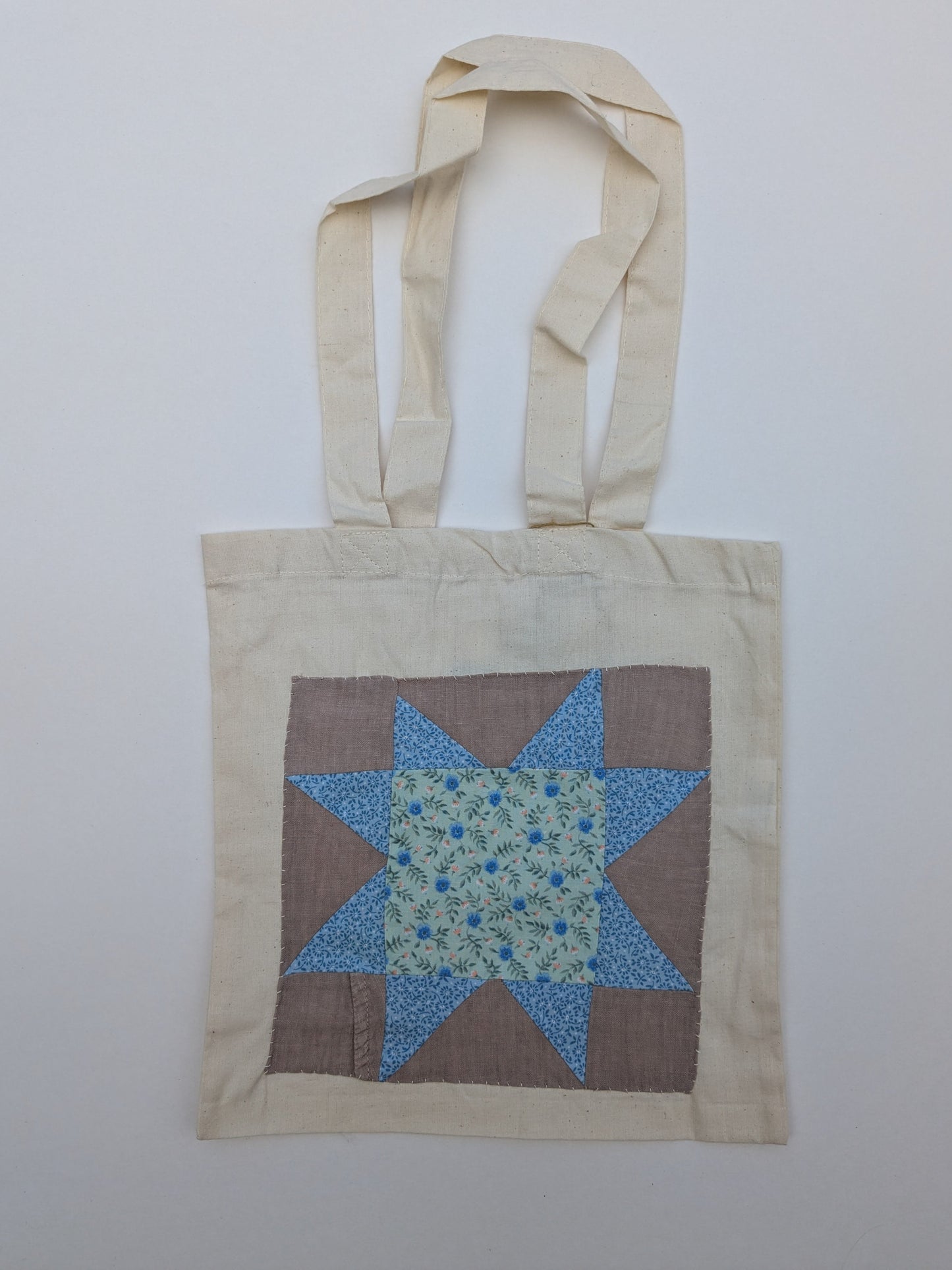 Sawtooth Star Patchwork Tote