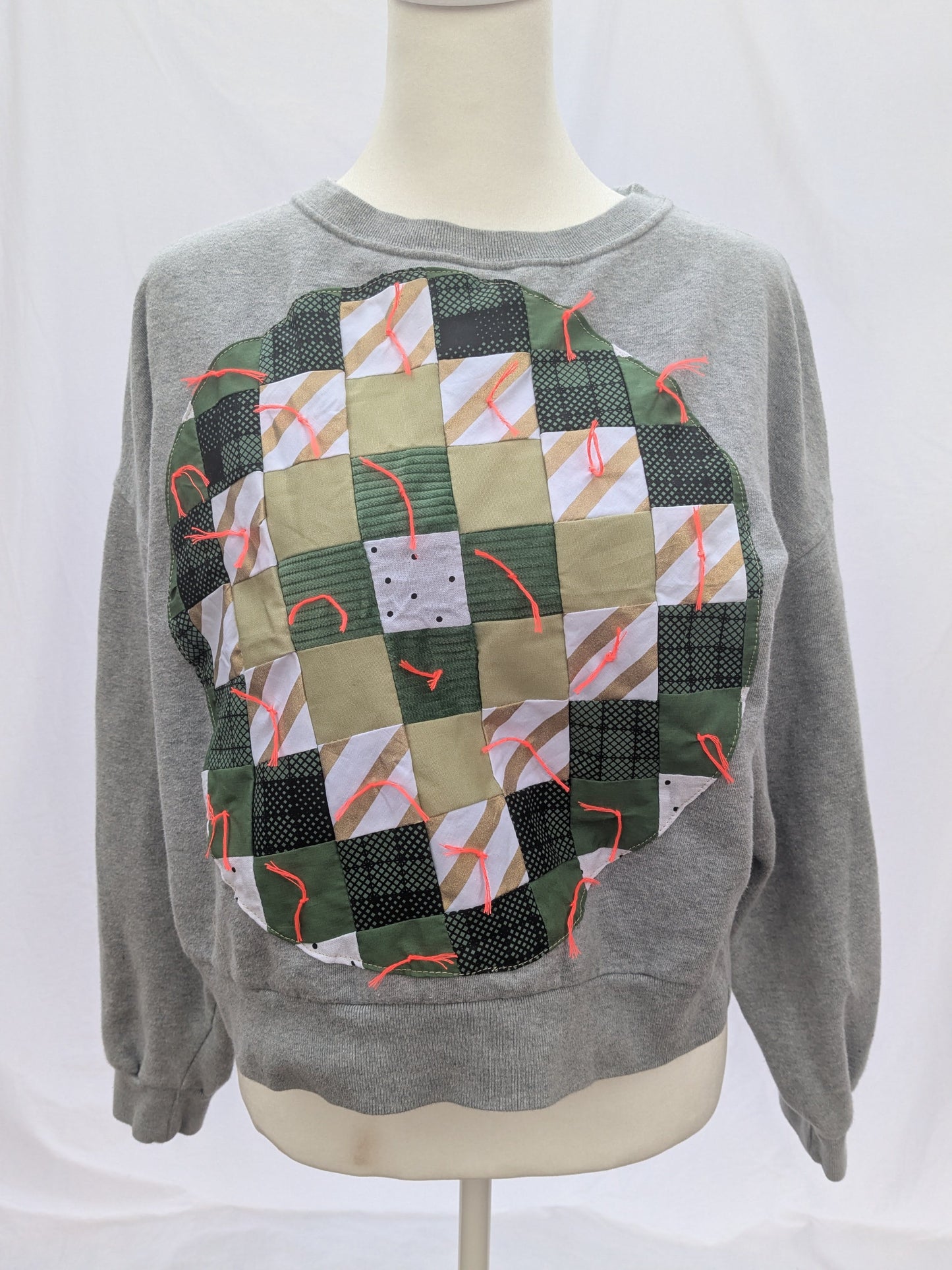 Patchwork Circle Pullover