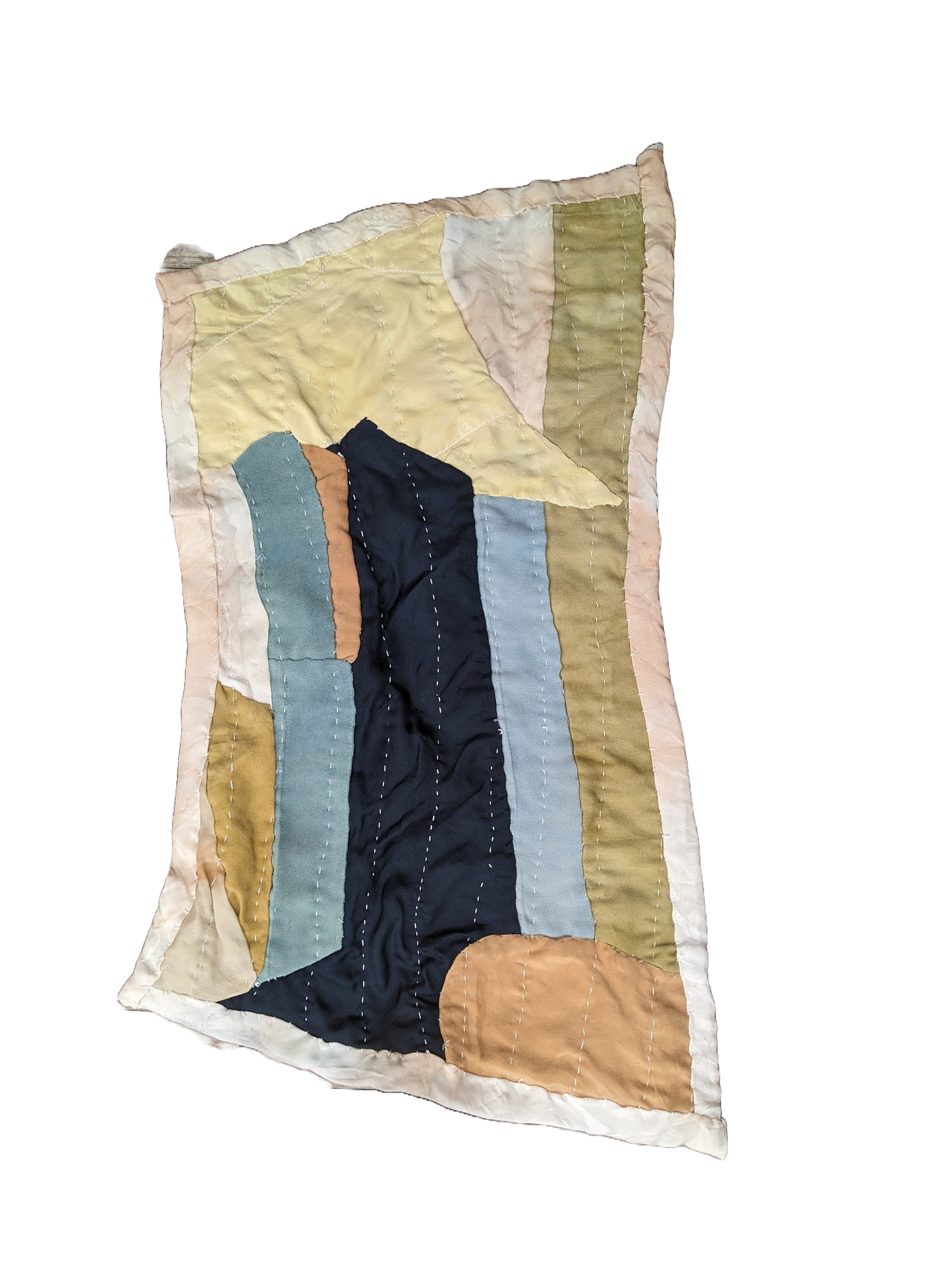 Hand-stitched Silk no. 5