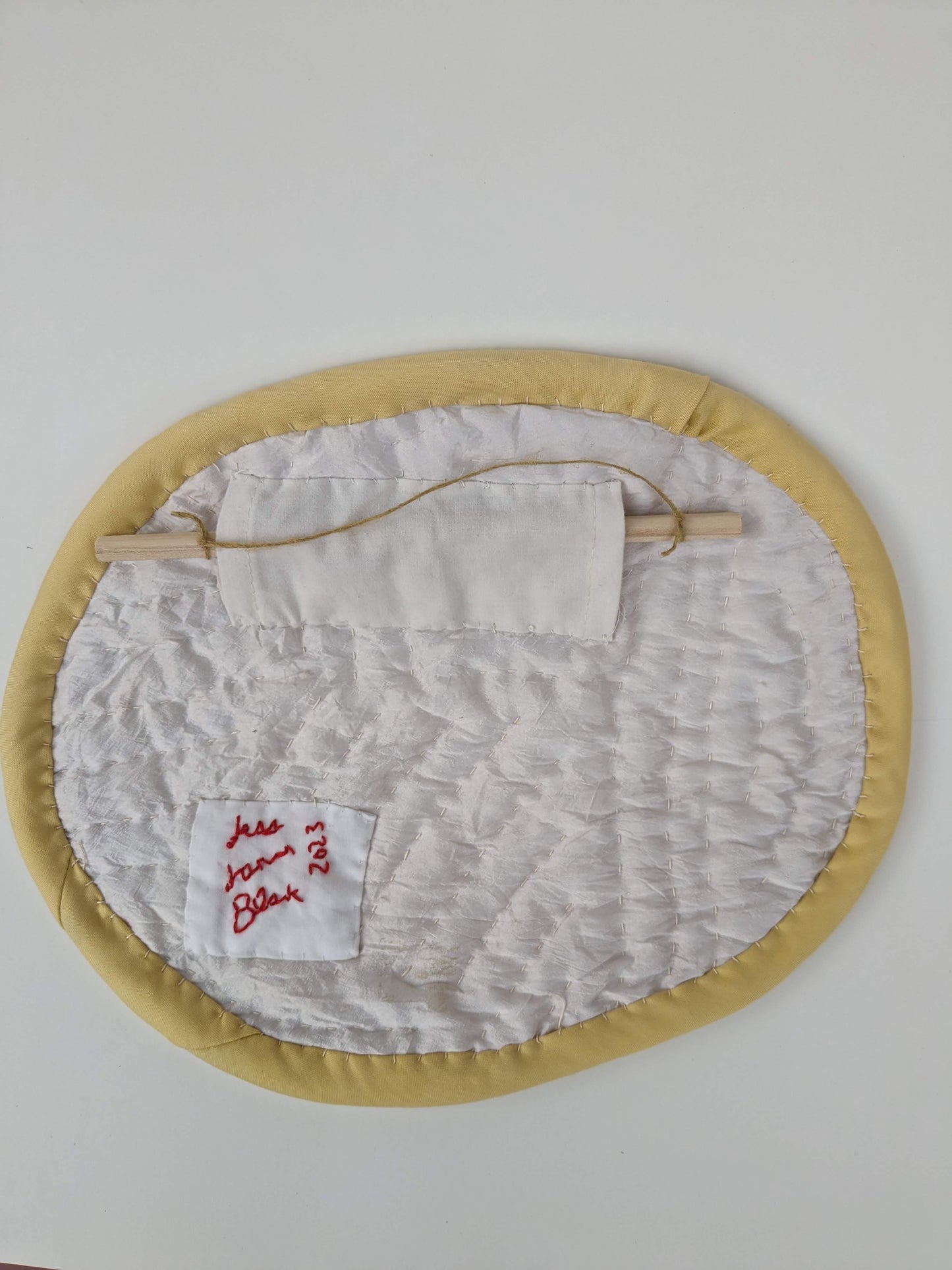 Hand-stitched Silk no.4