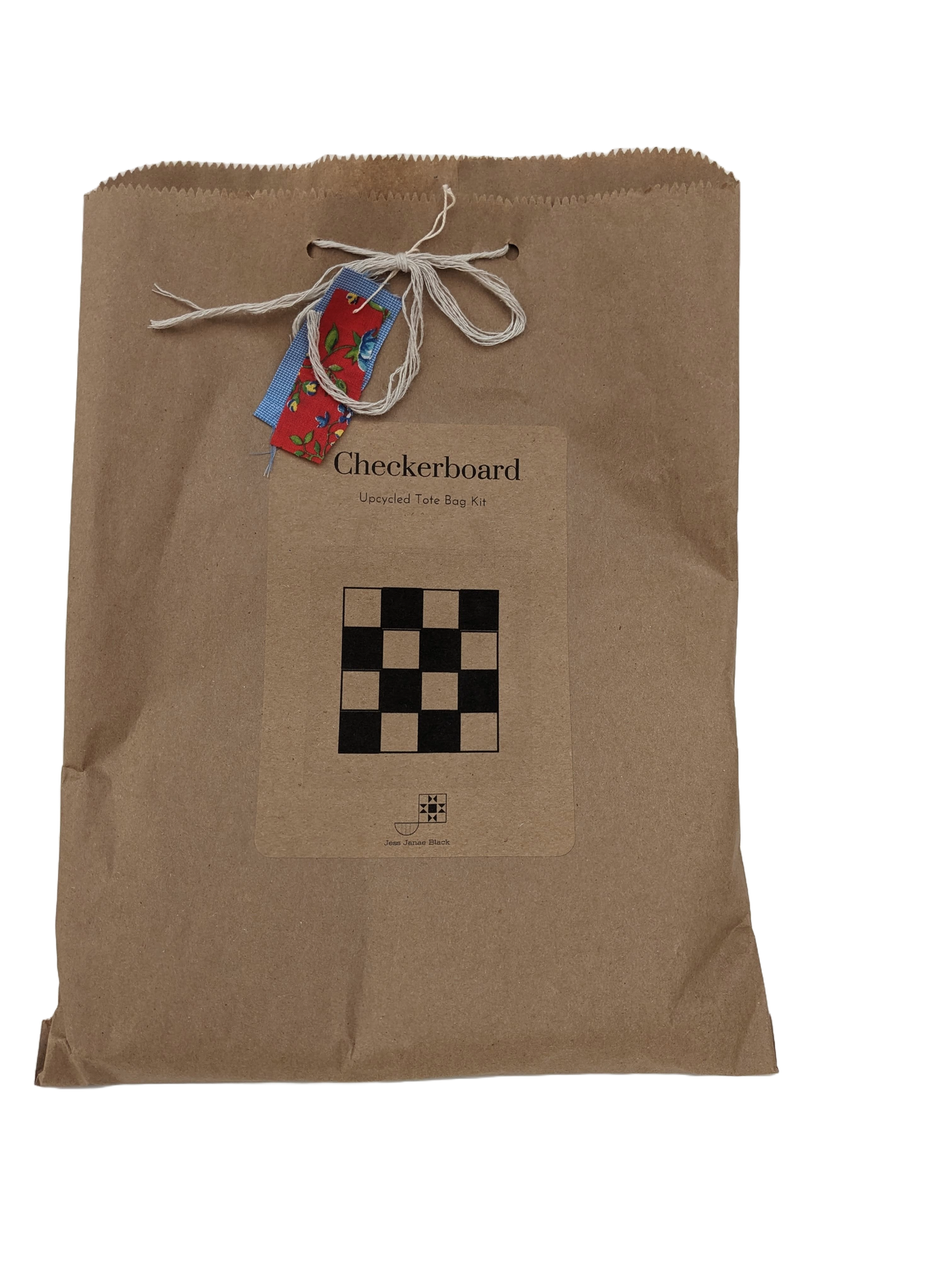 Checkerboard Patchwork Tote Kit