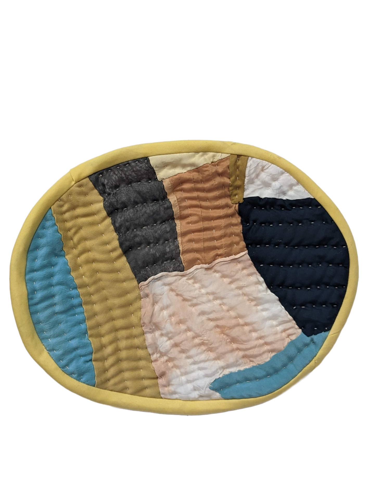 Hand-stitched Silk no.4