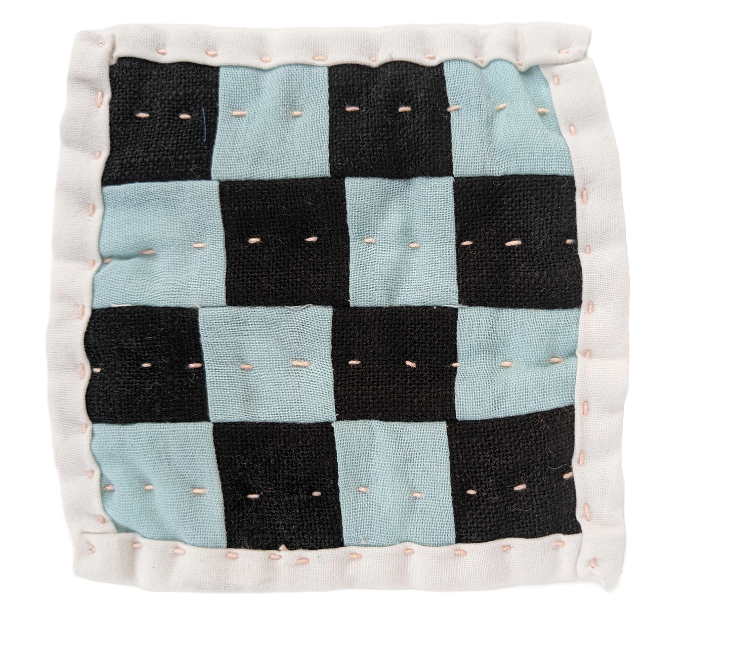 Checkerboard Mug Rug