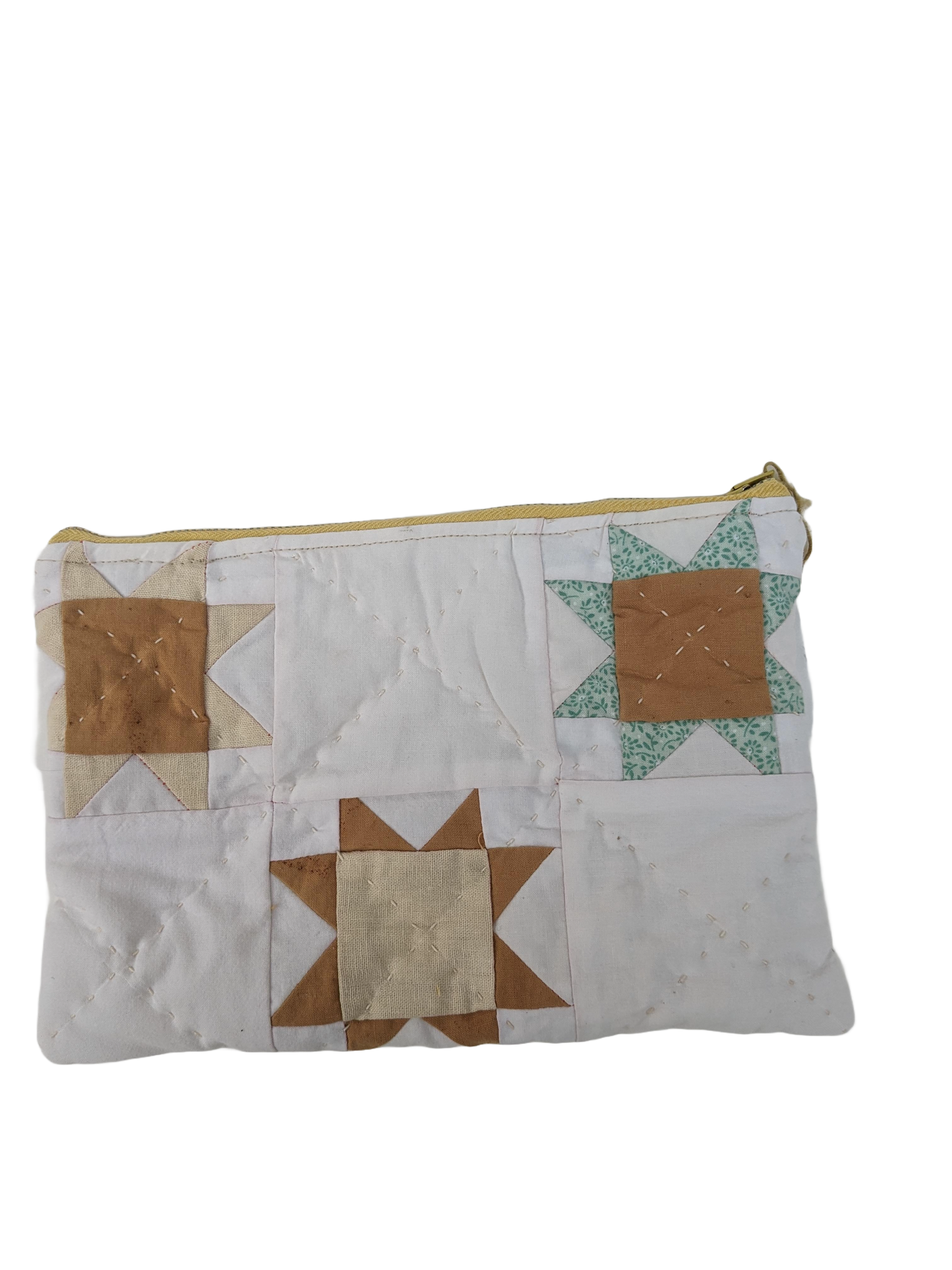 Sawtooth Star Zipper Pouch