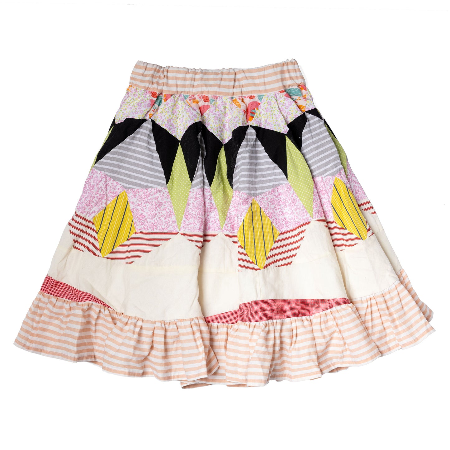 Patchwork Dancing Skirt- S