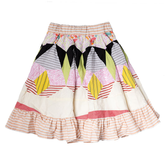 Patchwork Dancing Skirt- S