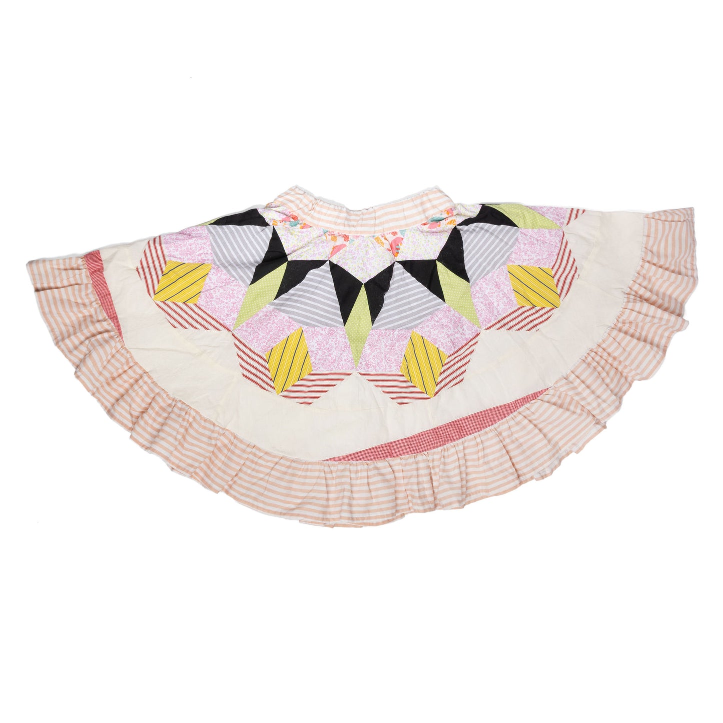 Patchwork Dancing Skirt- S