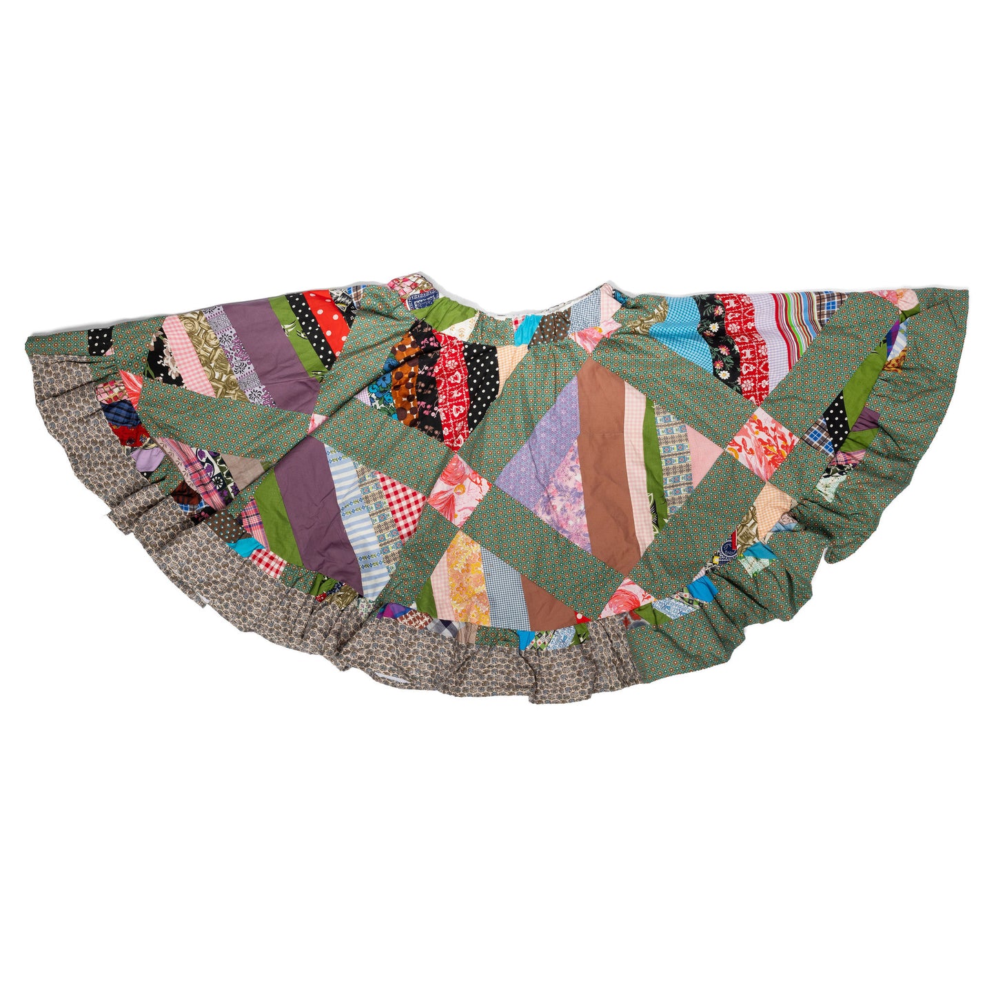 Patchwork Dancing Skirt- M