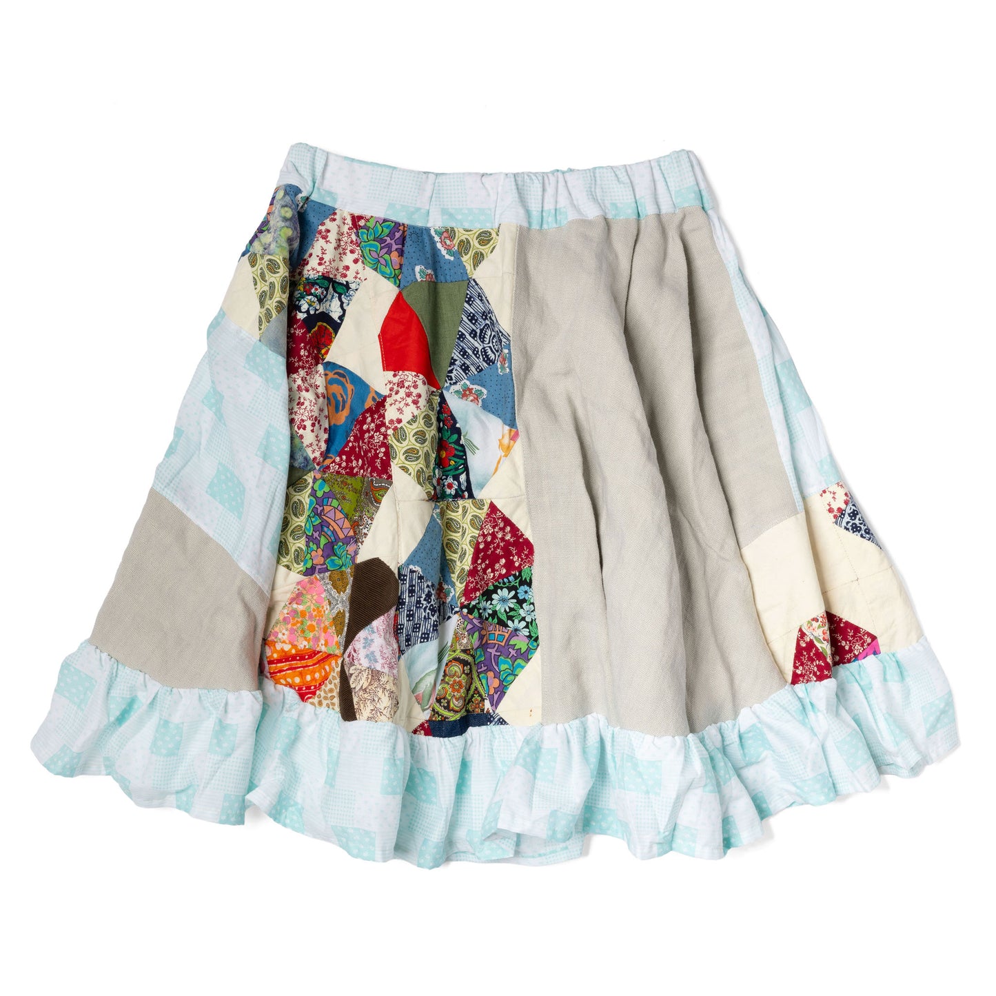Patchwork Dancing Skirt- XL