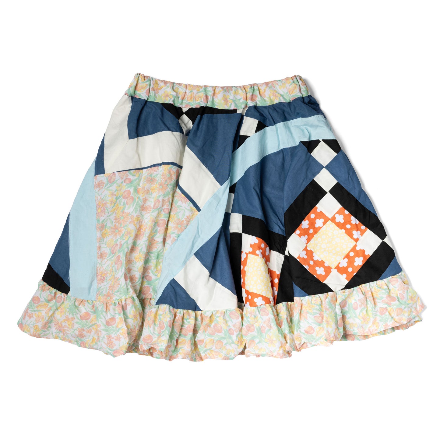 Patchwork Dancing Skirt- XL