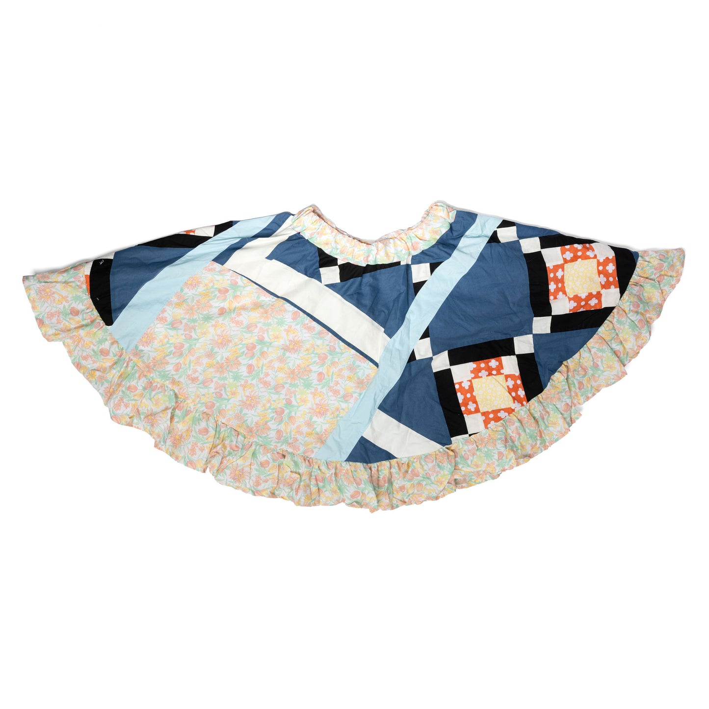 Patchwork Dancing Skirt- XL