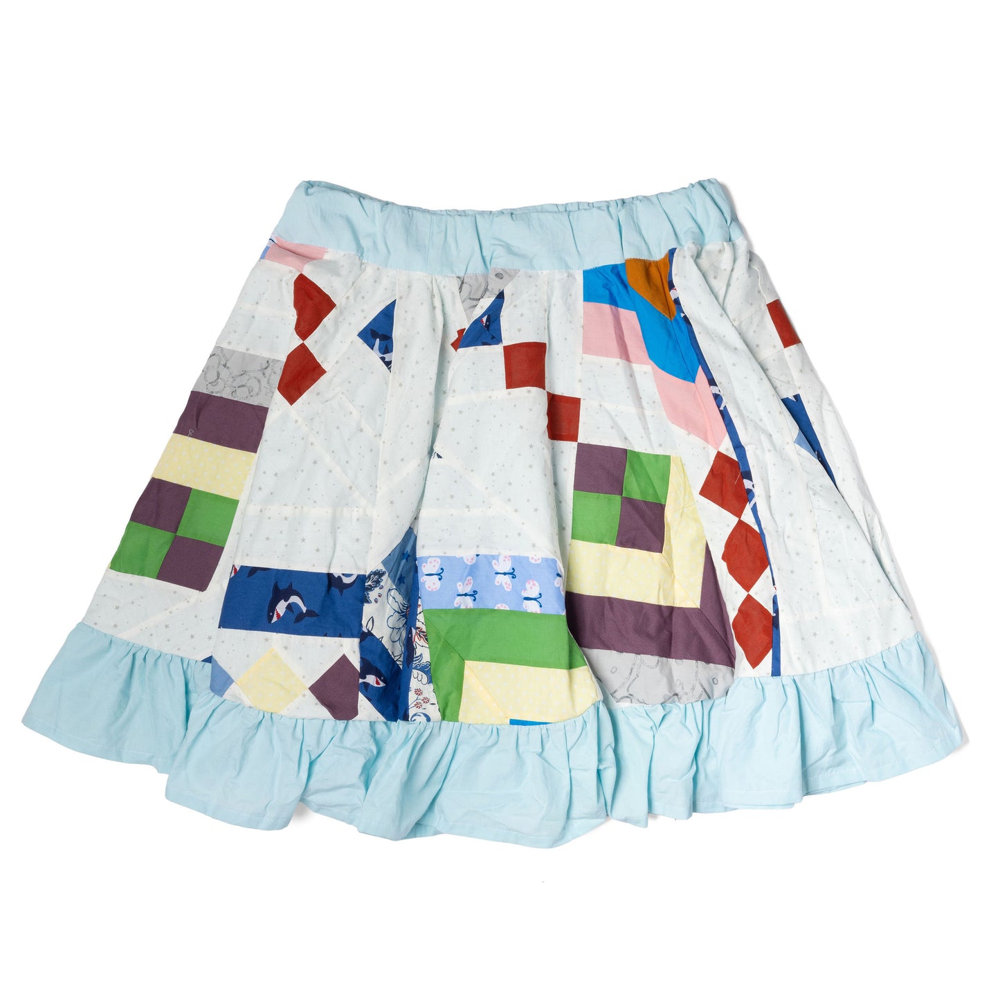 Patchwork Dancing Skirt- L