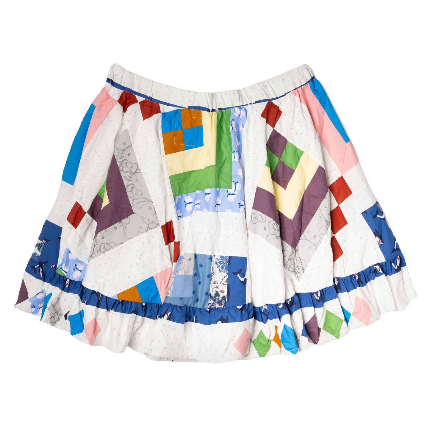 Patchwork Dancing Skirt- XXL