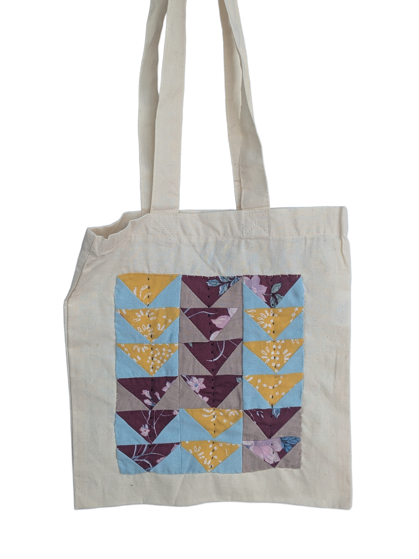 Flying Geese Patchwork Tote