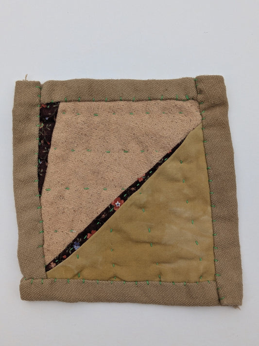 Naturally Dyed Mug Rug