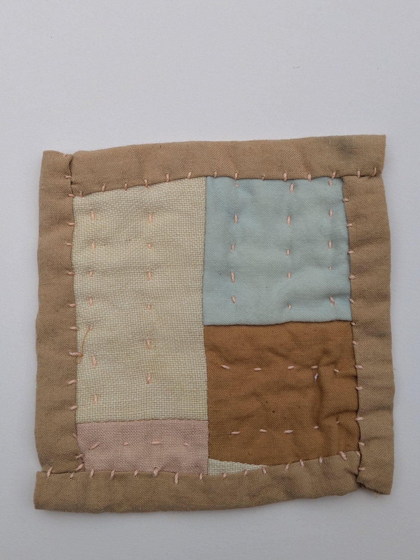 Naturally Dyed Mug Rug