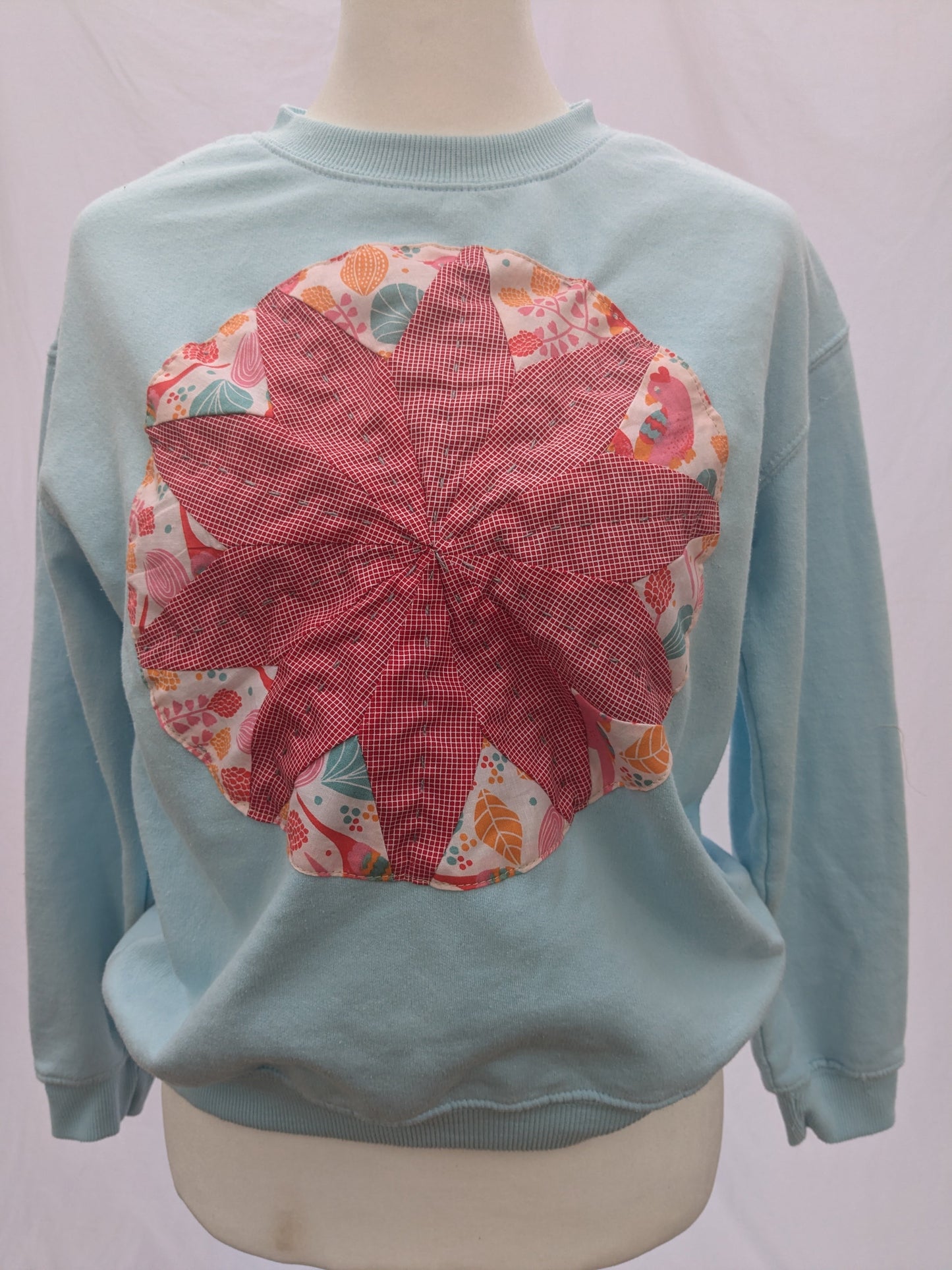 Patchwork Circle Pullover