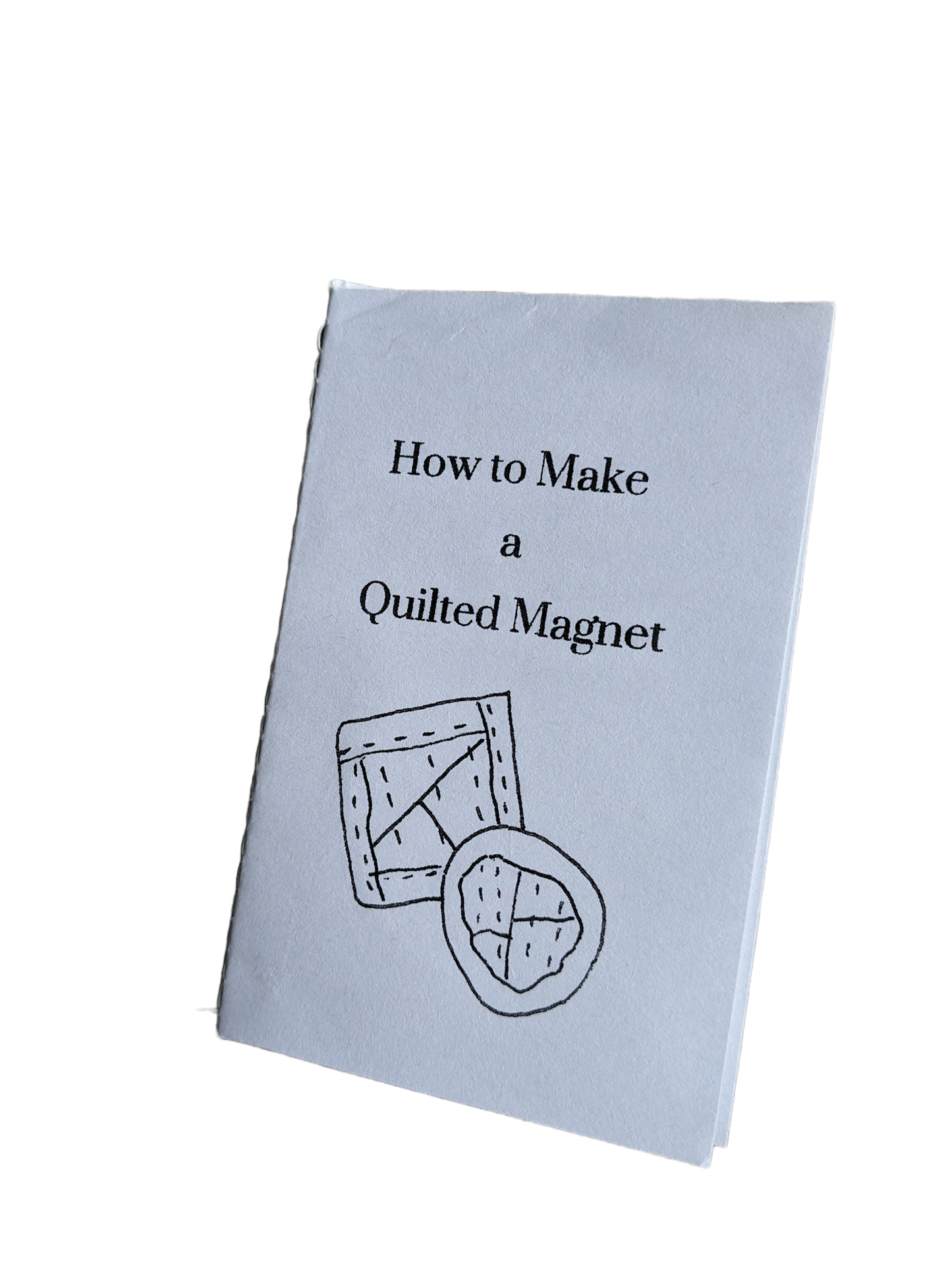 How to Make a Quilted Magnet Mini-Zine